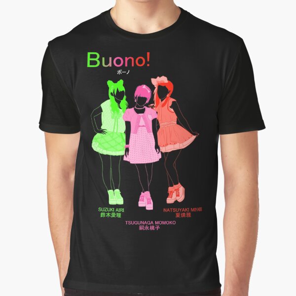 Buono! / "Never Gonna Stop" (group shot) Graphic T-Shirt