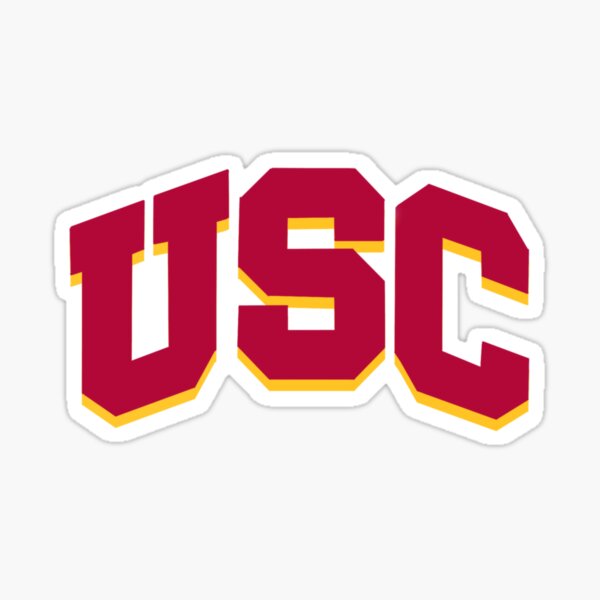 USC logo Sticker
