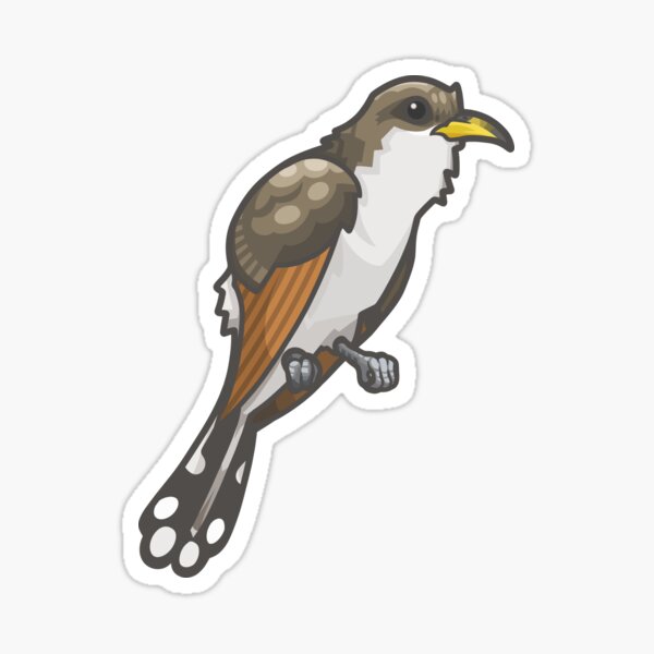 Item preview, Yellow-Billed Cuckoo designed and sold by Eambo's Cave.