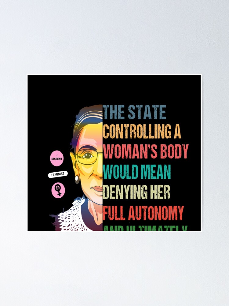 ruth bader ginsburg i dissent quote meaning