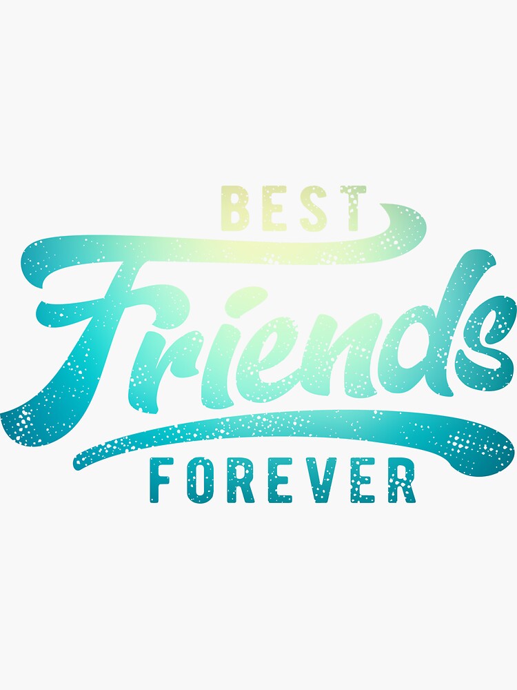 Premium Vector | Friendship day friends forever text slogan tshirt logo  gift card design calligraphy vector
