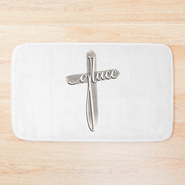 Item preview, Cross and grace lettering designed and sold by PearlOfGod.