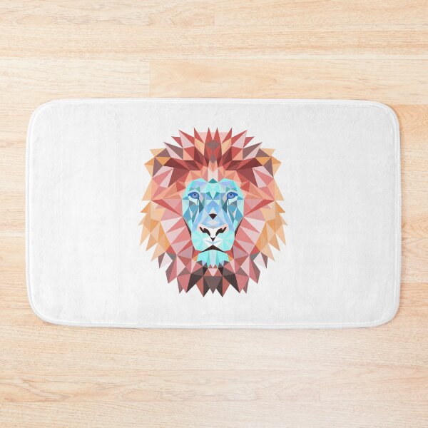 Item preview, Geometric Sunset Lion designed and sold by Alli ML.