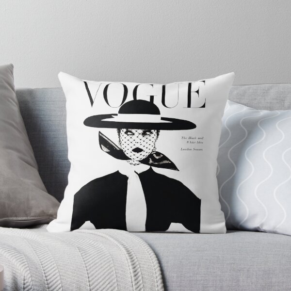inspiré du magazine vogue Coussin