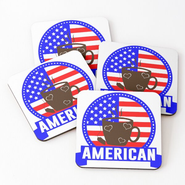 Item preview, CAFFEINATED AMERICAN designed and sold by creativeliberty.