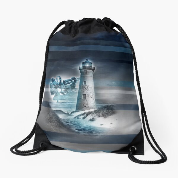 Maritime tattoo 4.0 Drawstring Bag