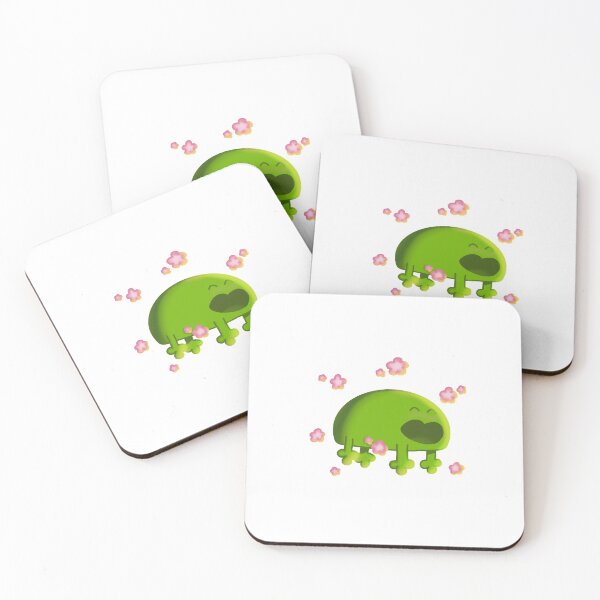 Item preview, Froggo con flores designed and sold by Mia9001.