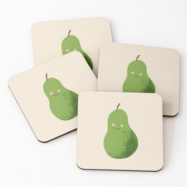 Item preview, Kawaii Pear designed and sold by latheandquill.