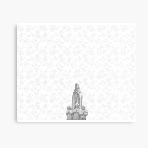 Apparition of Our Lady of Fatima Metal Print