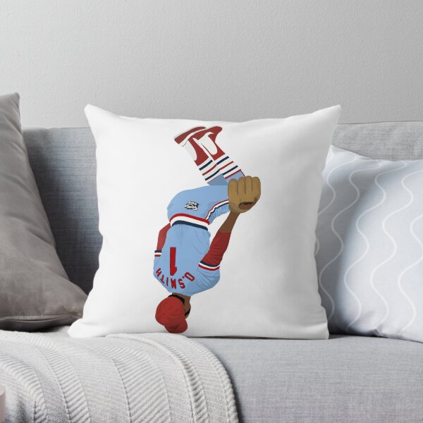 Ozzie Smith Throw Pillow