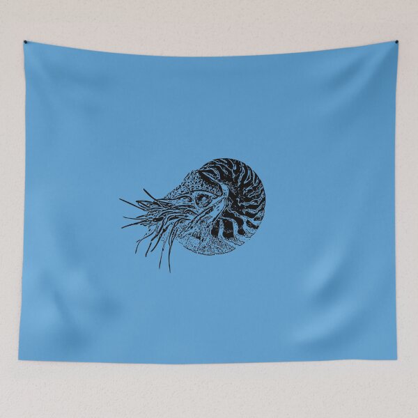 Item preview, Nautilus Black Print designed and sold by designsasstultd.