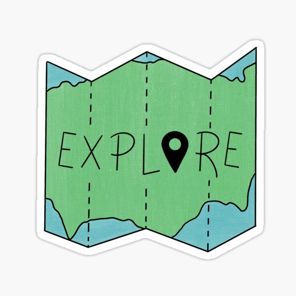 Item preview, explore on a paper map designed and sold by mckinleyc.