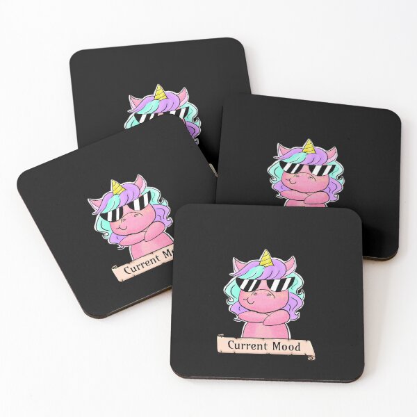 Item preview, Unicorn Current Mood: Cool designed and sold by Imaginessa.