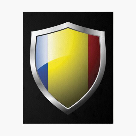 Item preview, Strong Chad Flag Shield Country designed and sold by HelloFromAja.
