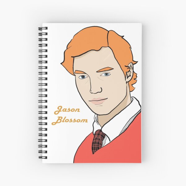 Jason Blossom Spiral Notebook
