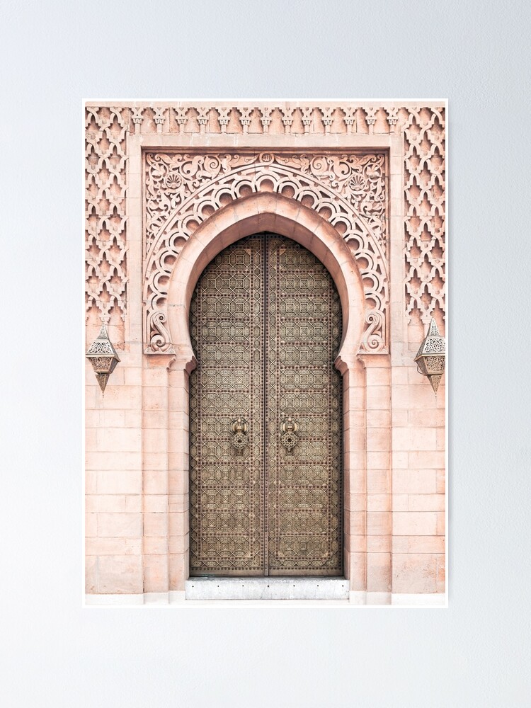 Porte marocaine - Poster ville & monument