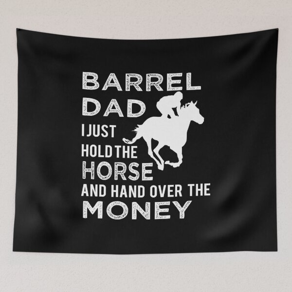 Item preview, Barrel Dad Horse Racing Rodeo Rider Gift Idea designed and sold by haselshirt.