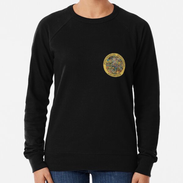 psychedelic research volunteer Lightweight Sweatshirt