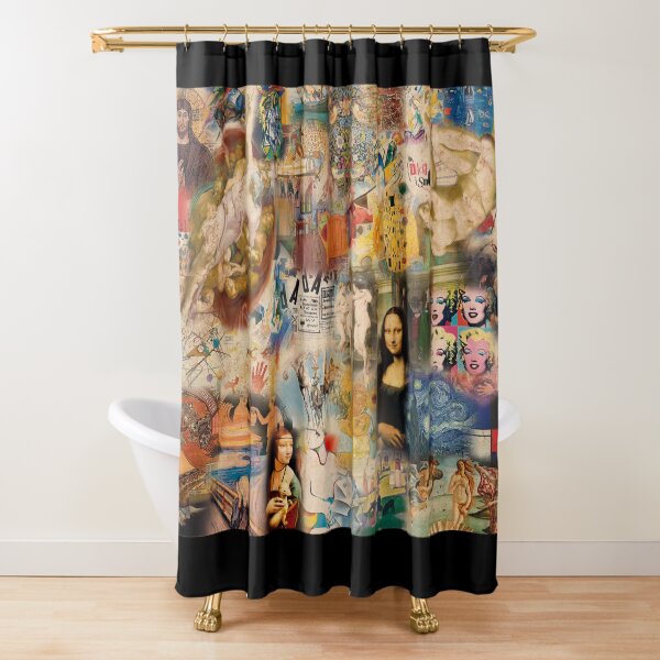 History of art Shower Curtain