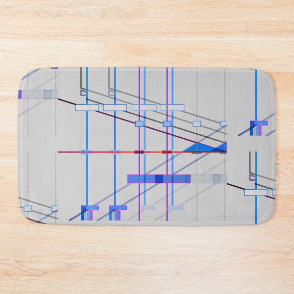 Item preview, Blue Lines and Boxes, Etc. designed and sold by StanMalloy.