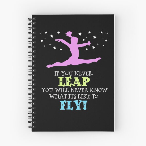 Item preview, Gymnastics - If You Never Leap designed and sold by gollygirls.
