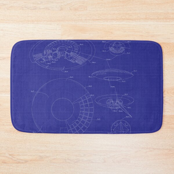 Item preview, UFO Blueprints designed and sold by bowtomickey.