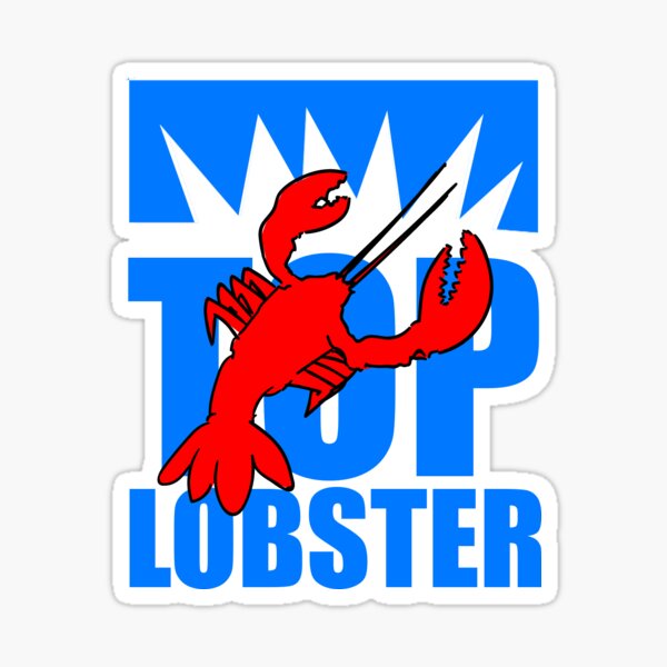 "Top Lobster" Sticker for Sale by JBPAnimation Redbubble