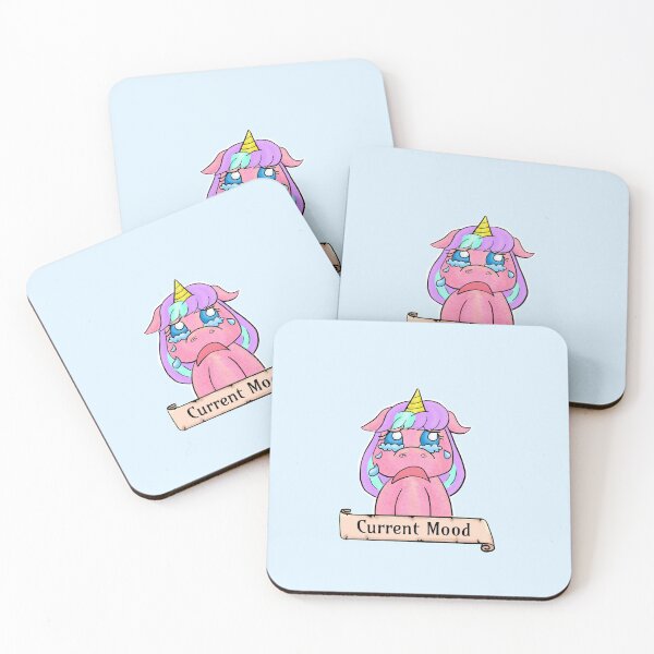 Item preview, Unicorn Current Mood: Sad designed and sold by Imaginessa.