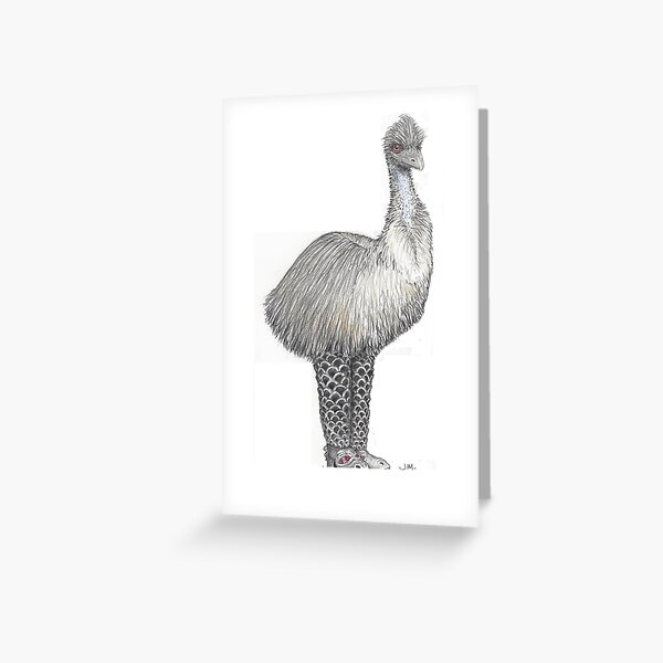 Item preview, Emu in Kiss boots designed and sold by JimsBirds.