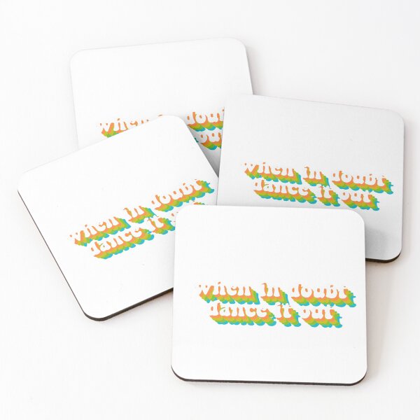 Item preview, when in doubt dance it out - warm designed and sold by Basil Lime.