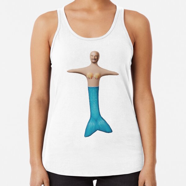 Dr. Phil Mermaid Racerback Tank Top