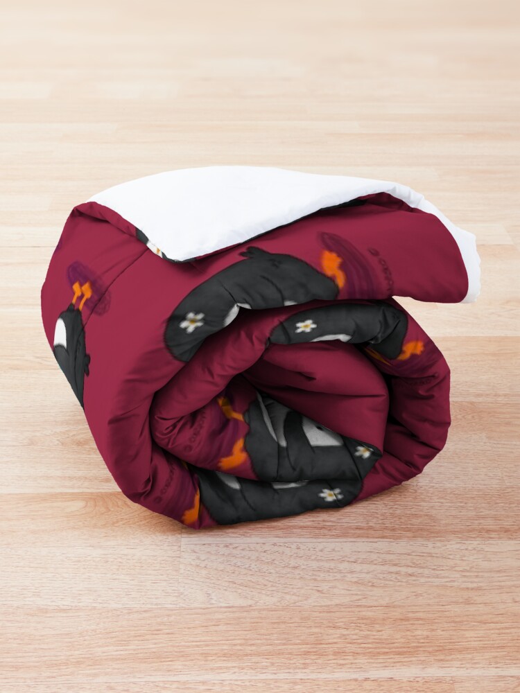 Alternate view of Penguins Valentines Comforter