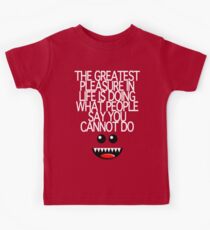 THE GREATEST PLEASURE Kids Tee