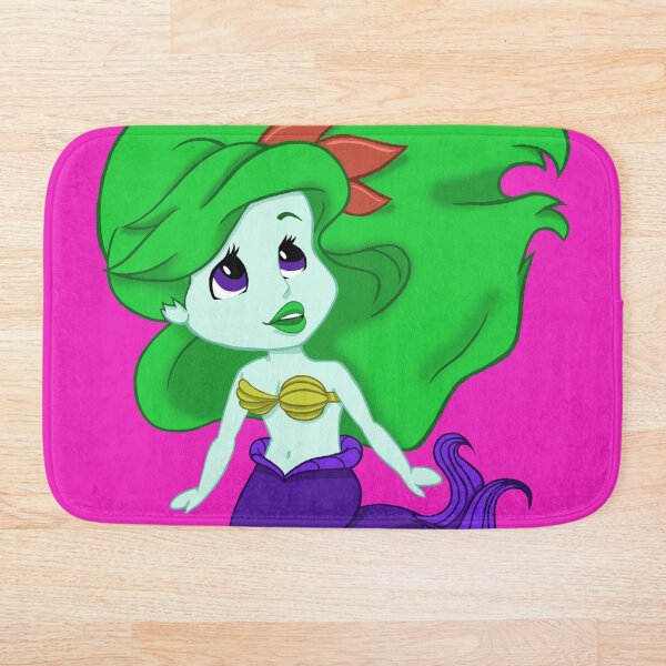 Item preview, Green Hair Mermaid designed and sold by CMEillustration.