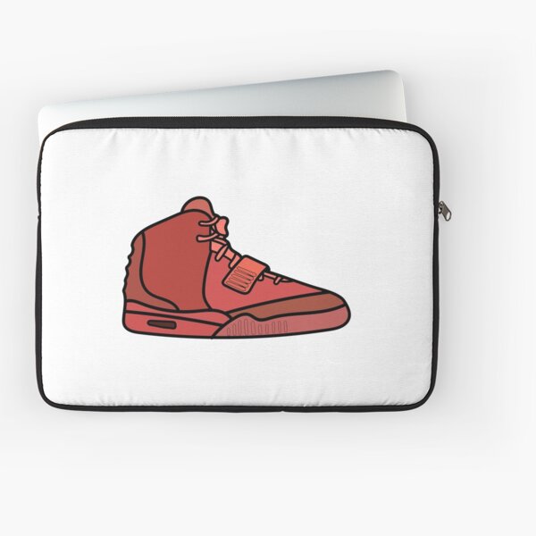 Nike Air Yeezy 2 Rouge Octobre Illustration Housse d'ordinateur