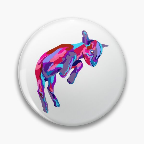 Item preview, Leaping Amethyst Goat designed and sold by Sabrina Chapman.