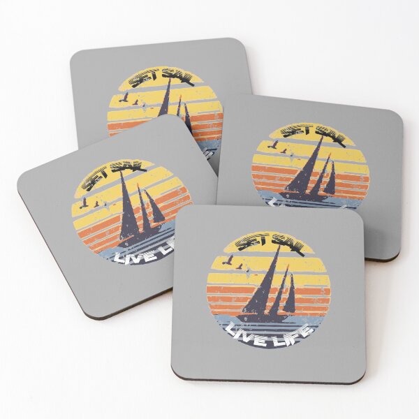 Item preview, SET SAIL - LIVE LIFE - Distressed Look designed and sold by Richard529.