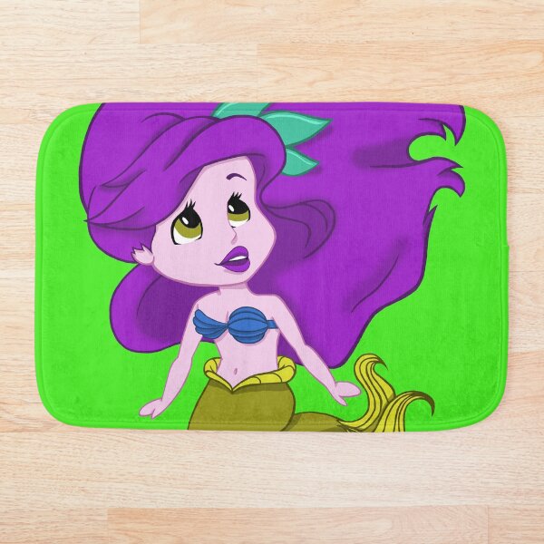Item preview, Purple Hair Mermaid designed and sold by CMEillustration.