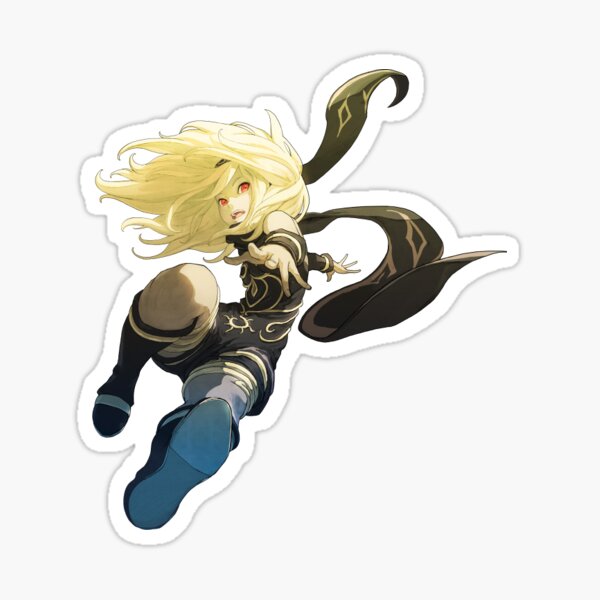 Item preview, Gravity Rush Kat Sticker or Pin designed and sold by ka798.
