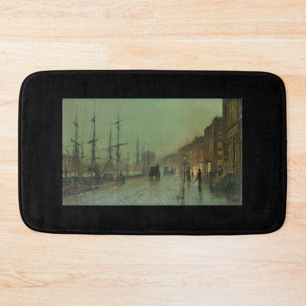 Item preview, Glasgow Docks (Grimshaw) designed and sold by ArtHistorical.