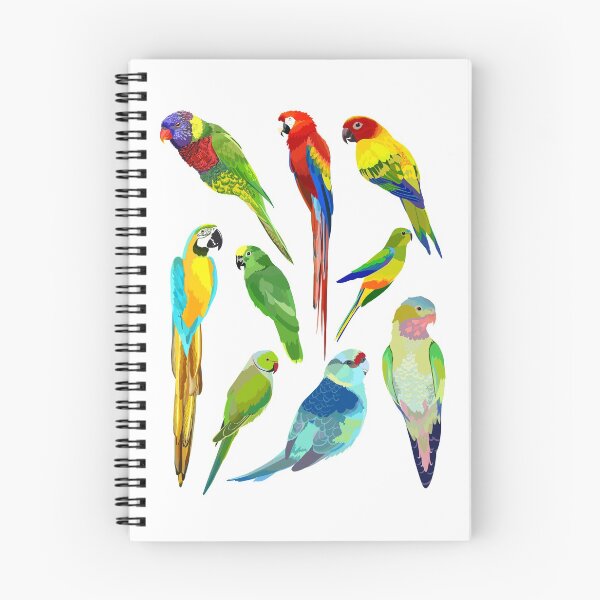 Item preview, Parrots designed and sold by Sabrina Chapman.