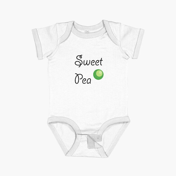 Sweet Pea Short Sleeve Baby One-Piece