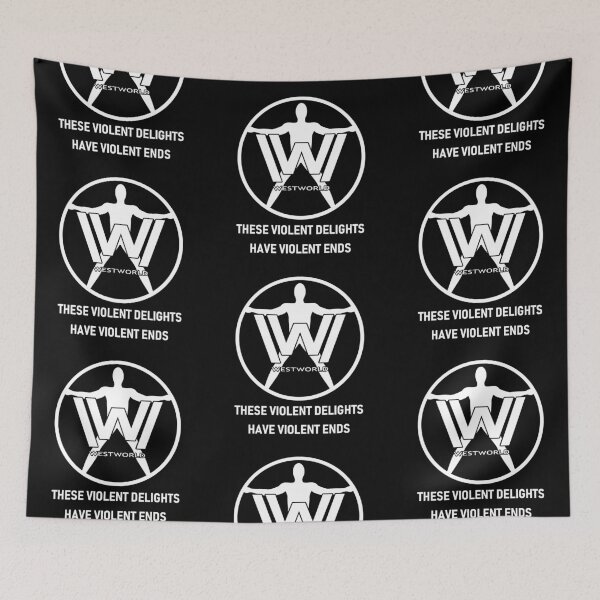 Item preview, Westworld Host (White, Text) designed and sold by NoirPineapple.
