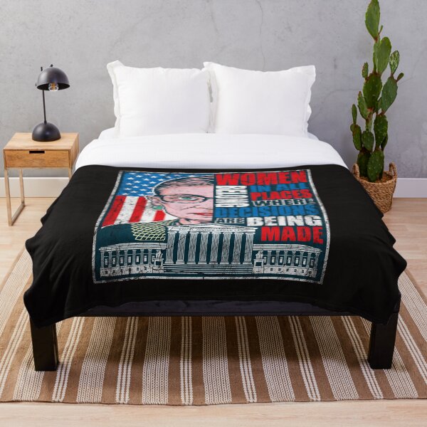 Item preview, Women Belong In All Places RBG Vintage Ruth Bader Ginsburg graphic designed and sold by TrustedNomads.