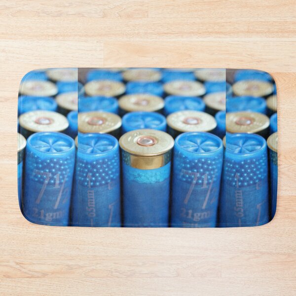 Aperçu de l'œuvre cartouches de fusil de chasse bleues créée et vendue par pinkal.