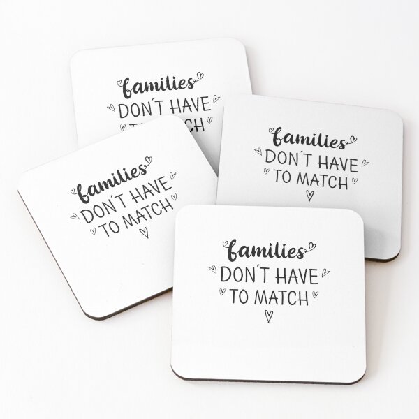Item preview, Adoption mom Gift families don't have to match : Cute Family Gift idea for Mom, Dad & Siblings designed and sold by 96design.