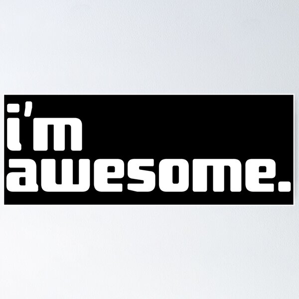 Item preview, i'm awesome designed and sold by Andy Mako.