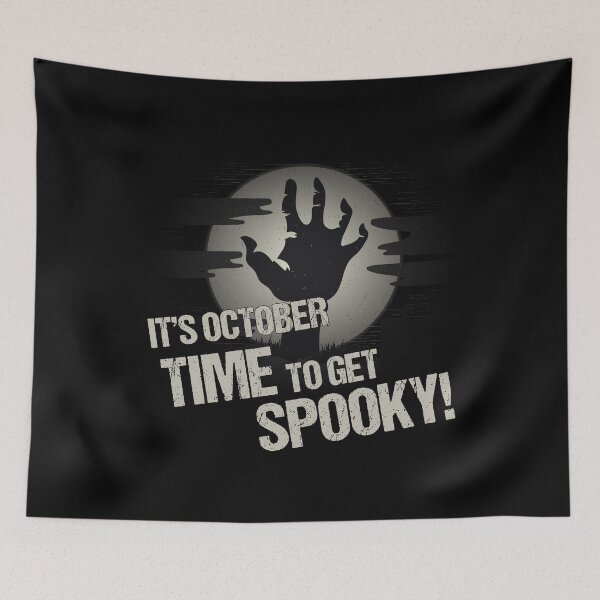 Item preview, It's October Time to Get Spooky designed and sold by flippinsg.