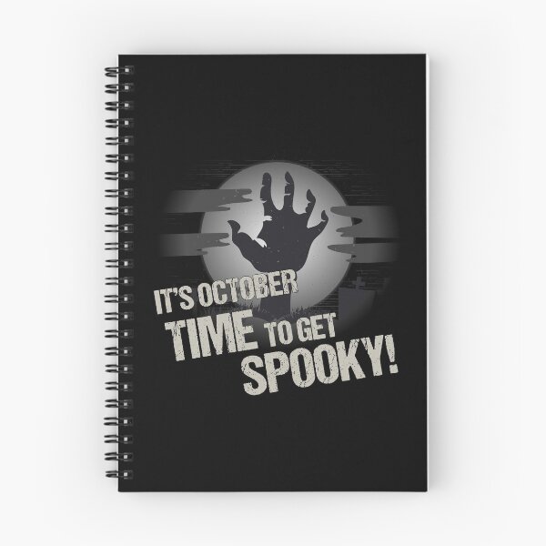 Item preview, It's October Time to Get Spooky designed and sold by flippinsg.