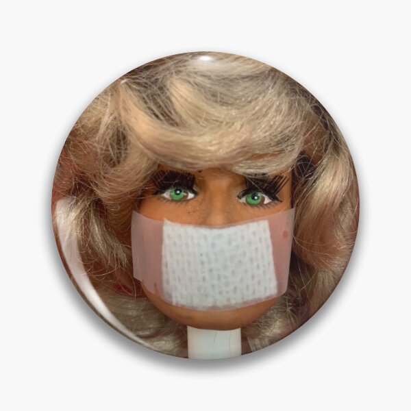 Item preview, Farrah Doll Head Covid 19 Red Background designed and sold by IamRaym.
